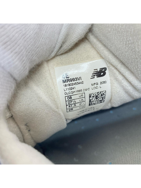NEW BALANCE スニーカー MR993VI USA製 26cm