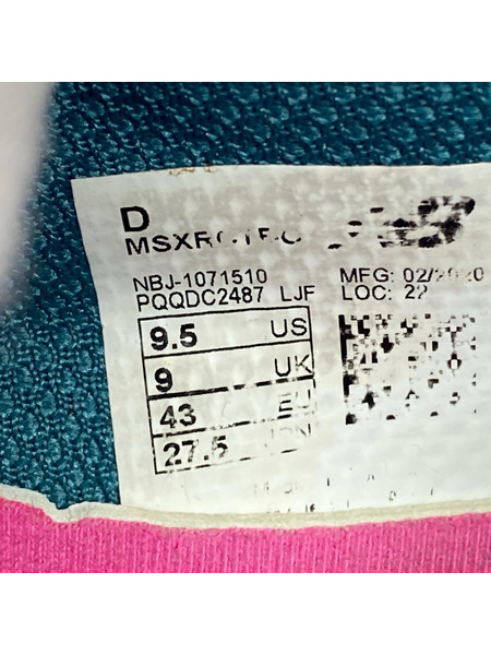 NEW BALANCE スニーカー BODEGA X-RACER MSXRCTBO 27.5cm