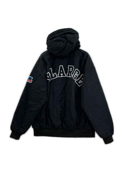 XLARGE ダウンジャケット NYLON PUFFER JACKET 黒 (XL)