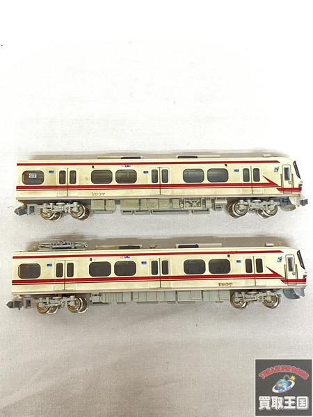 Nゲージ 鉄道模型車両 GREEN MAX 名鉄 2両　動力無し