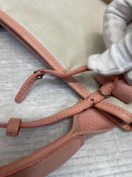 BALENCIAGA  ネイビーカバスXS 2wayショルダーバッグ ライトピンク