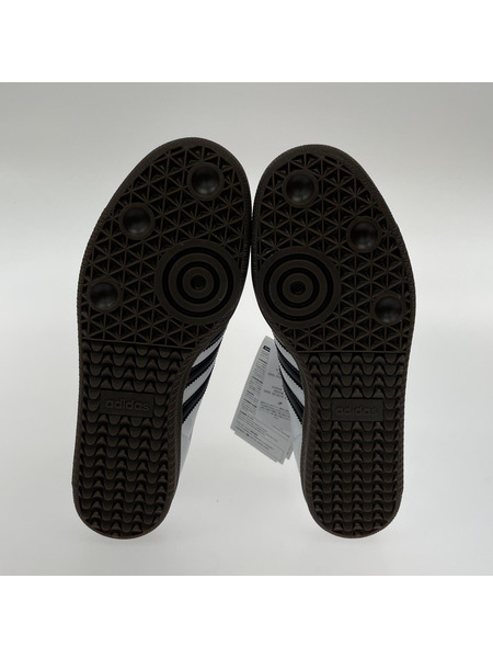 adidas Samba OG スニーカー 白黒 26.5cm