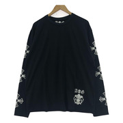 A&G Amal Guessous スリーブ×バック クロスL/STee XL ブラック