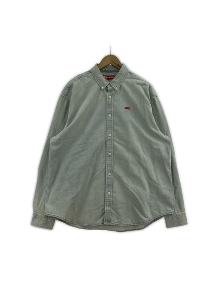 Supreme 長袖シャツ small box denim shirt
