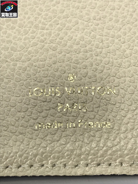 LV コンパクトウォレット ポルトフォイユ・ゾエ パイソンレザー アイボリー N96319