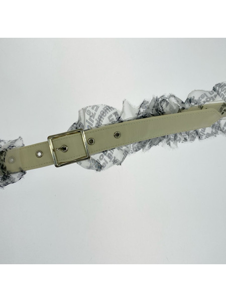 COMME des GARCONS noir kei ninomiya 22SS ロゴ ハーネス 白 (S)