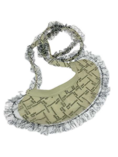 COMME des GARCONS noir kei ninomiya 22SS ロゴ ハーネス 白 (S)