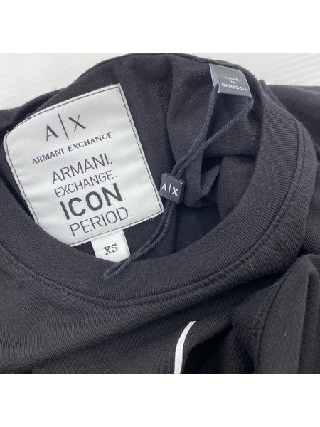ARMANI EXCHANGE 半袖Tシャツ・カットソー ICON Tee 黒