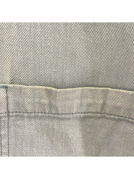 LEMAIRE ジャケット STAND COLLAR OVERSHIRT 48 グレー