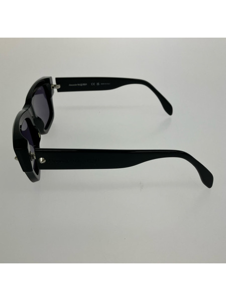 Eyeglasses by Alexander McQueen サングラス AM0428O 黒 (54□19-145)