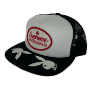 Supreme×Playboy 26SS Mesh Back 5-Panel Black Black