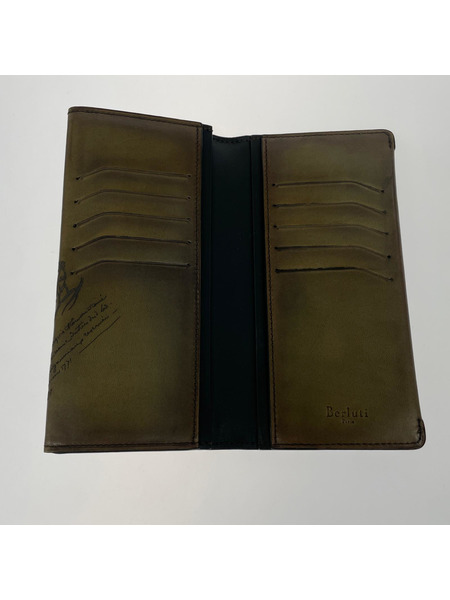 長財布 Berluti ESPACE ロングウォレット