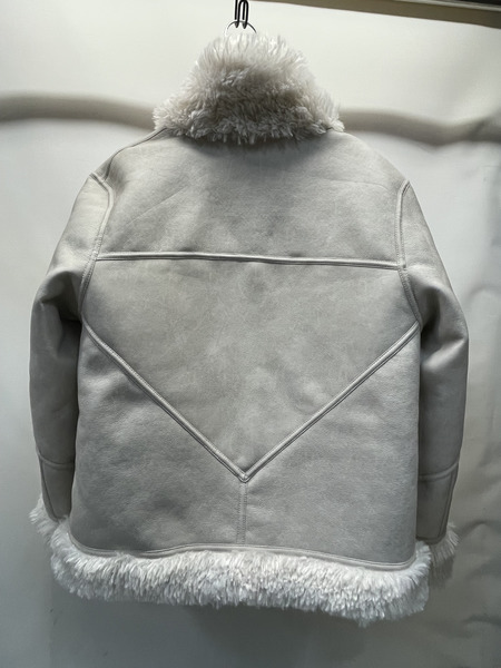 Urbancode フェイクムートンジャケット アイボリー