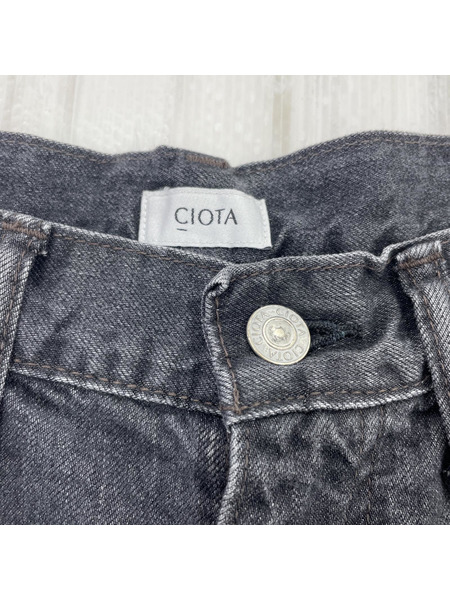 CIOTA　デニムパンツ　ブラック 28 NPTL-5HI-SL-11.5