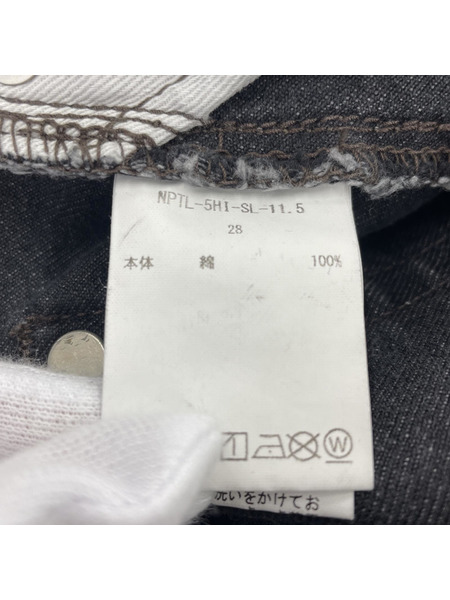 CIOTA　デニムパンツ　ブラック 28 NPTL-5HI-SL-11.5