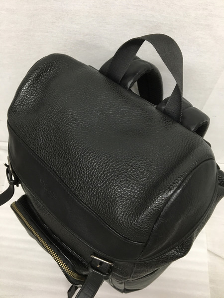COACH F72311 ヘンリー レザーリュック バックパック ブラック[値下]