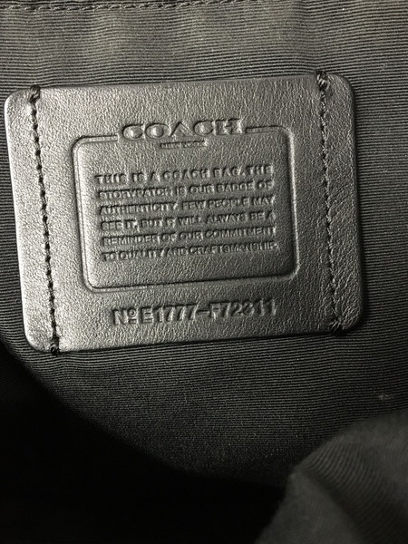 COACH F72311 ヘンリー レザーリュック バックパック ブラック[値下]