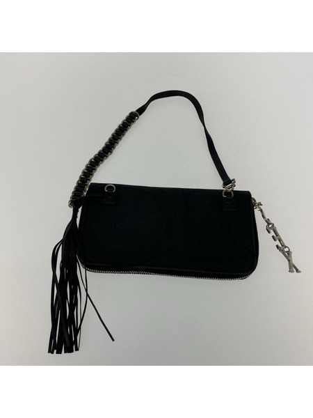 DOLCE＆GABBANA ストラップ付キ ウォレット ブラック