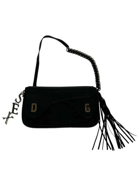 DOLCE＆GABBANA ストラップ付キ ウォレット ブラック