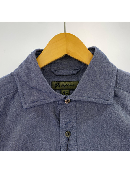 Nigel Cabourn 長袖シャツ BRITISH OFFICERS SHIRT
