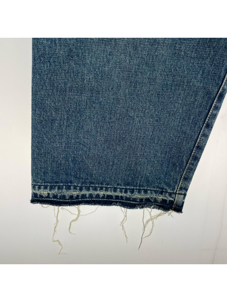 デニム・ジーンズ APOCRYPHA クラッシュデニム インディゴ