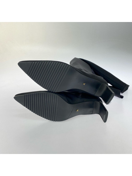 ブーツ YELLO ロングブーツ 黒 (XL)