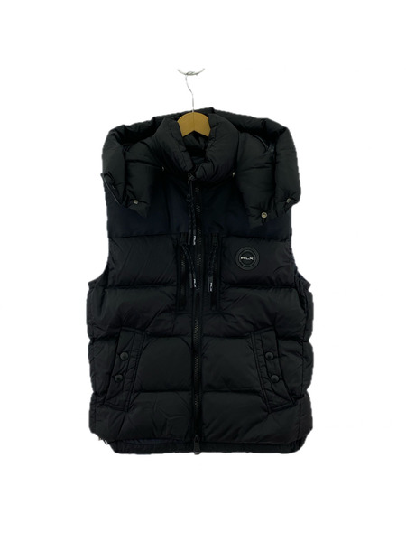 POLO RALPH LAUREN ダウンベスト RLX ダウンベスト 黒 S