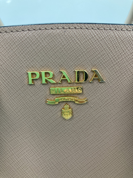 ハンドバッグ PRADA サフィアーノ BEG[値下]