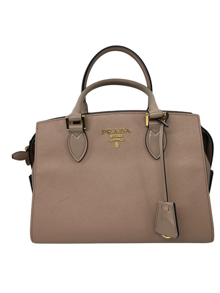 ハンドバッグ PRADA サフィアーノ BEG[値下]