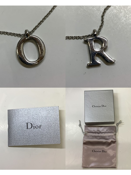 Christian Dior ロゴネックレス D29351 開封品 クリスチャン ディオール ネックレス  