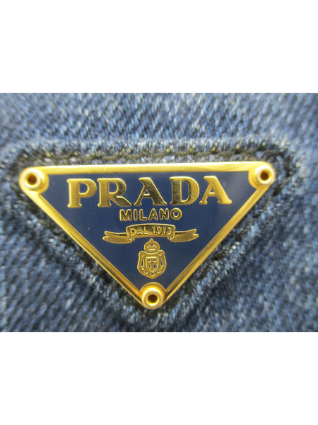 その他バッグ PRADA デニムポーチ