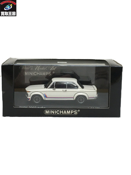 MINICHAMPS 1/43 BMW 2002 turbo クリーム
