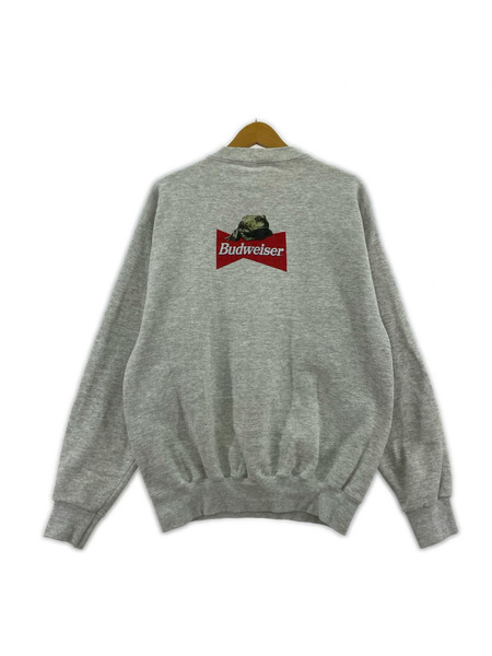 OLD・VINTAGE スウェット・トレーナー Budweiser 90s スウェット フロッグプリント