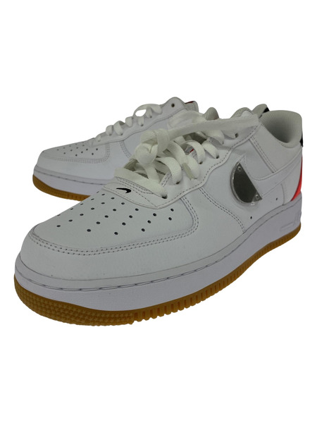 NIKE スニーカー NBA Air Force 1 Low White Crimson Gum