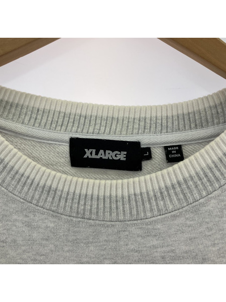 XLARGE スウェット・トレーナー FELT LOGO CREWNECK SWEAT