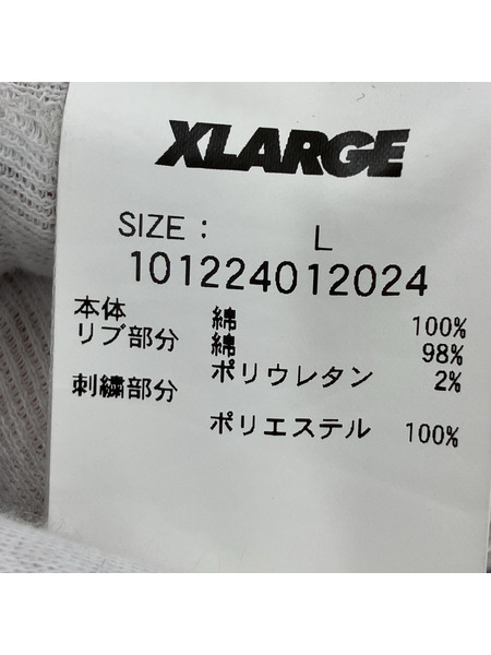 XLARGE スウェット・トレーナー FELT LOGO CREWNECK SWEAT