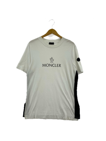 MONCLER 半袖Tシャツ・カットソー ロゴＴシャツ (Ｓ)