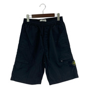STONE ISLAND ガーメントダイ ナイロンメタル ハーフパンツ