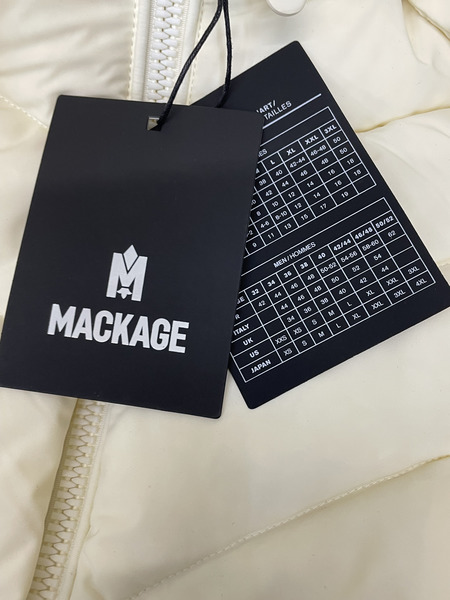 MACKAGE NADIA-SH ダウンコート XS アイボリー