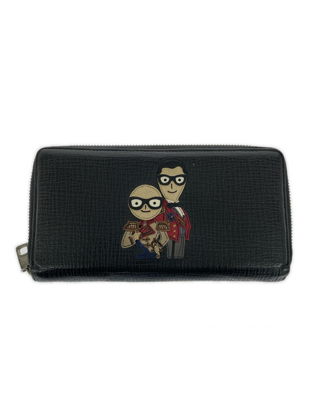 DOLCE&GABBANA 長財布 DGFamily ブラック