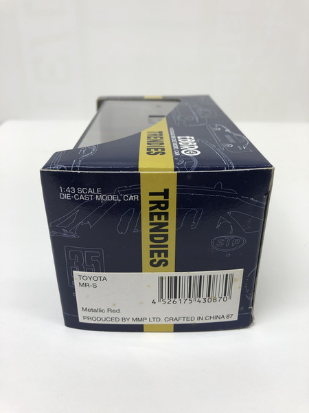 1/43 TOYOTA MR-S(メタリックレッド)[値下]