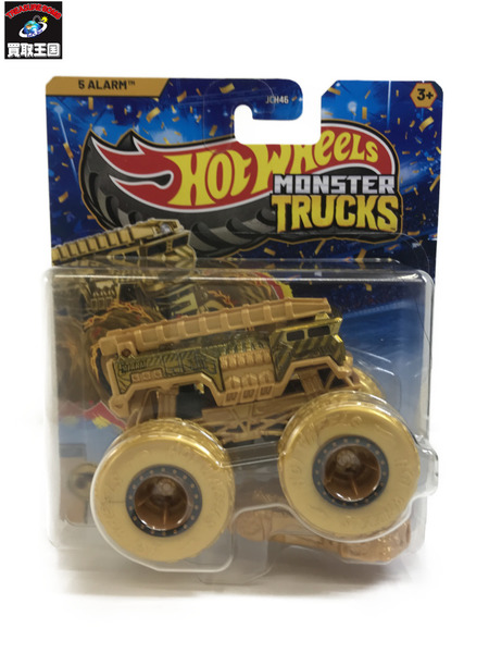 ミニカーその他 HotWheels モンスタートラック ゴールデン ファイブ・アラーム