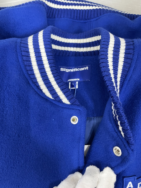 ADER ERROR varsity jacket スタジャン