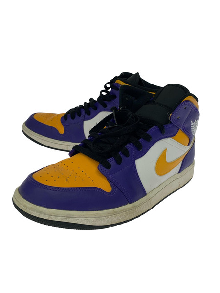 NIKE スニーカー Nike Air Jordan 1 Mid "Lakers"