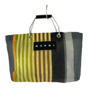 MARNI ハンドバッグ MARKET STRIPE BAG