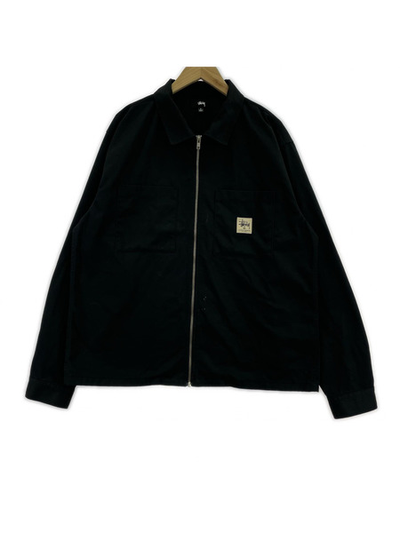STUSSY ブルゾン・ジャンパー ワークジャケット  BLK  L