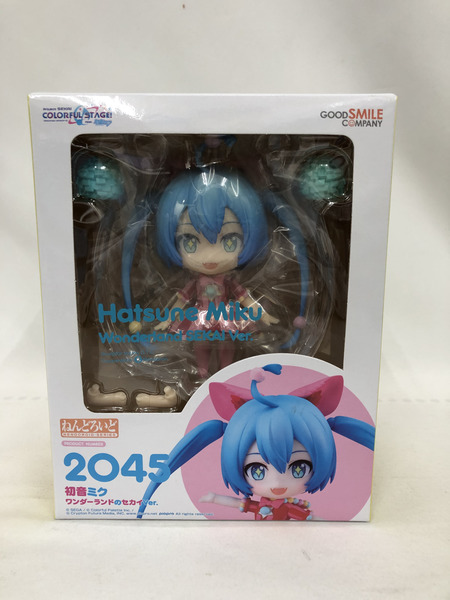 ボーカロイド ねんどろいど 初音ミク ワンダーランドのセカイver.　未開封