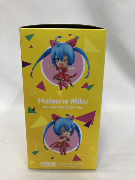 ボーカロイド ねんどろいど 初音ミク ワンダーランドのセカイver.　未開封