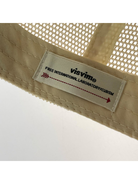 VISVIM Goodyear II CAP メッシュキャップ ブラック×アイボリー