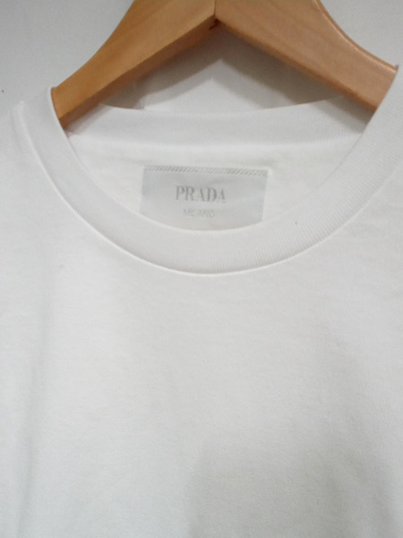 メンズラグ衣料 PRADA 24SS エンボスロゴ カットソーⅬ
